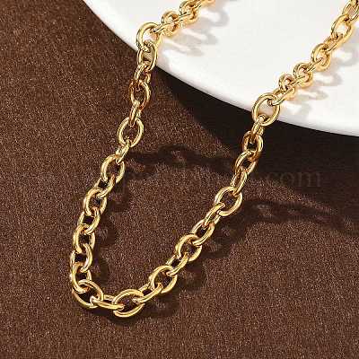 Ожерелья из нержавеющей стали 304 в форме сердца Y для женщин NJEW-M101-04G-1