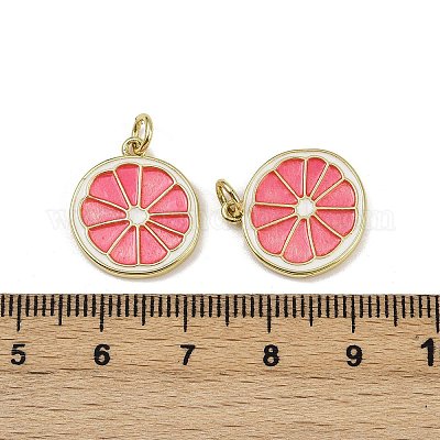 Латунь эмаль подвески KK-H072-14G-1