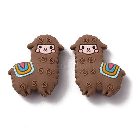 Силиконовые бусины&nbsp;FIND-WH0143-10B-1