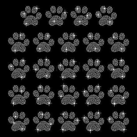 Стразы с блестками&nbsp;DIY-WH0176-33-1
