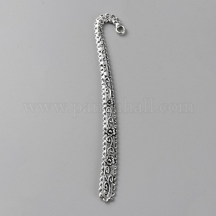 Закладки из сплава в тибетском стиле с отверстиями FIND-WH0260-01G-AS-1