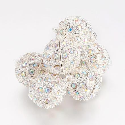 Магнитные застежки из сплава с петлями RB-J031-S-1