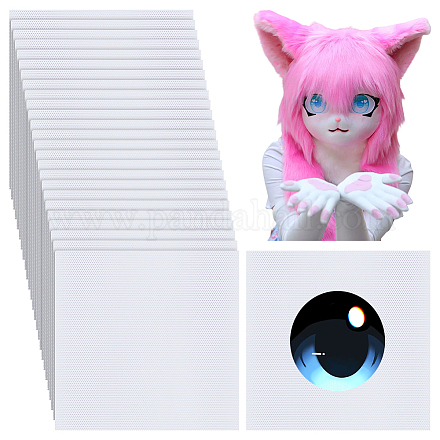 Листы холста сетки пвх&nbsp;DIY-WH0721-001B-1