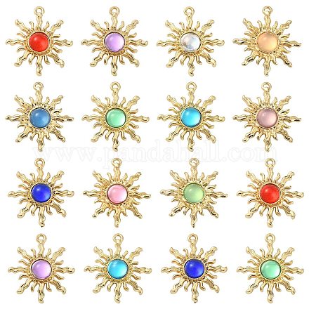 26шт 13 цвета акриловые подвески RB-CJ0001-04-1