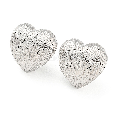 Серьги-гвоздики из латуни с реечным покрытием EJEW-Q779-09P-1