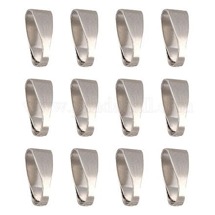 Платиновые латунные держатели кулонов X-KK-M029-02P-1