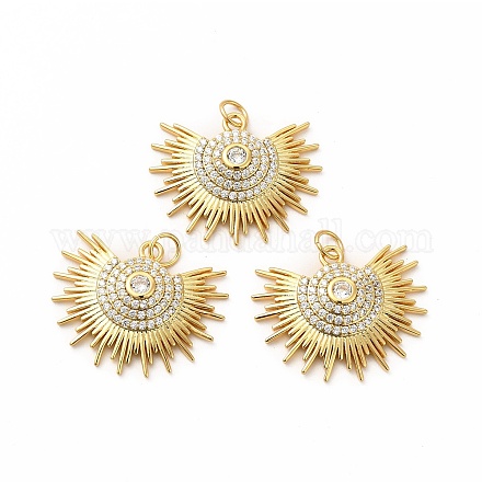 Стойки обшивки латунь микро проложить Циркон подвеску KK-K165-14G-1