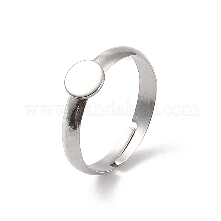 Оправы для колец из нержавеющей стали марки 304 STAS-K278-11A-P-1