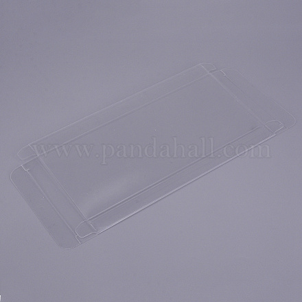 Прозрачная коробка из пвх конфеты угощение подарочная коробка CON-WH0074-10B-1
