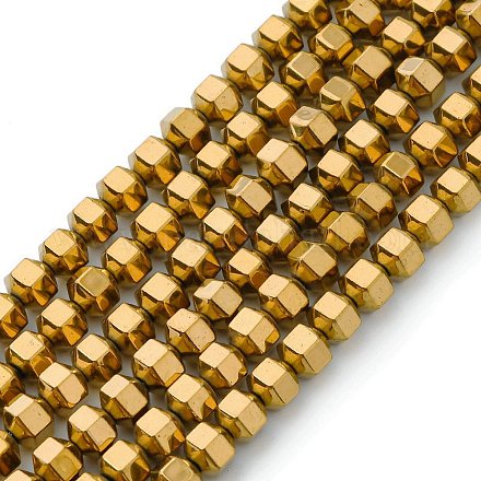 Немагнитные синтетический гематит бисер пряди G-D800-12E-1