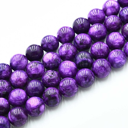 Природного кварца нитей бисера G-N355-10mm-38-1