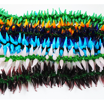 Подвески лэмпворк ручной работы LAMP-21X7-1