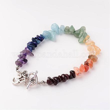 Чакра ювелирные изделия BJEW-JB02340-01-1