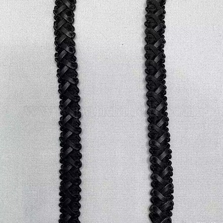 Плетеная кружевная лента из искусственной кожи WL-WH0003-02C-1