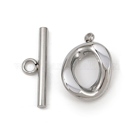 Овальные застежки-тоглы из нержавеющей стали марки 304 STAS-L022-537P-1