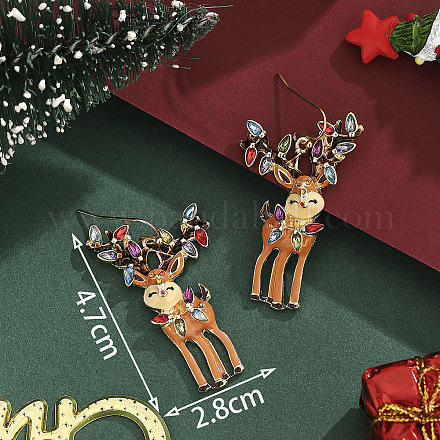 Серьги-подвески из сплава FS-WG7AF48-01-1