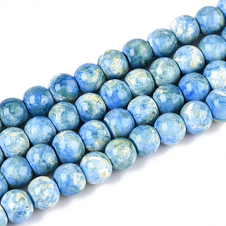 Выпечка краска бисер пряди DGLA-N016-4mm-09-1