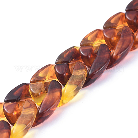 Акриловые цепочки ручной работы / витые цепи X-AJEW-JB00530-05-1