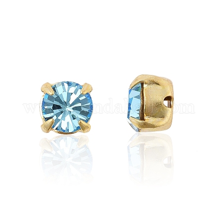 Preciosa® maxima crystal в пришивной чашке Y-PRC-SS29-60000-G-1