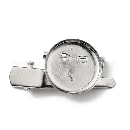 Железная фурнитура заколок крокодил для волос MAK-K021-02A-P-1