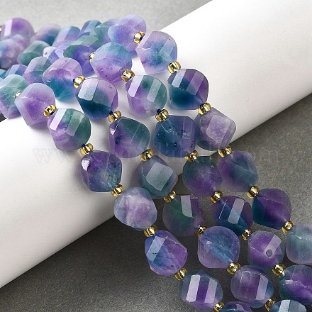 Нити бусин из натурального кварца окрашенные G-U023-A02-16-1