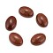 Gemstone Cabochons, Oval, Synthetic Goldstone, 18x13x6mm