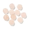 Natural Rose Quartz Carved Flower Scattered Beads, Rose, 8.5~10x10x10.5mm, Hole: 1mm