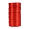 Single Face Solid Color Satin Ribbon, for Gift Packaging, Party Decoration, Red, 5/8 inch(15~16mm), about 25yards/roll(22.86m/roll), 10rolls/group