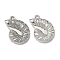 Ocean Theme 304 Stainless Steel Pendants, Stainless Steel Color, Shrimp, 22x16x3.5mm, Hole: 1.6mm