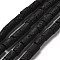 Natural Lava Rock Beads Strands, Column, 10.5x8.5mm, Hole: 0.8mm, about 39pcs/strand, 15.75~15.83''(40~40.2cm)