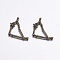 Alloy Cabochons, Constellation/Zodiac Sign, Antique Bronze, Capricorn, 23x15x3mm