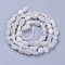 Natural Rainbow Moonstone Beads Strands, Tumbled Stone, Nuggets, 5~11x4~6mm, Hole: 1mm, about 56~58pcs/strand, 15.4 inch(39cm)