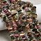 Natural Tourmaline Chips Beads Strands, 5~8mm, Hole: 0.8mm, about 120pcs/strand, about 80~81cm