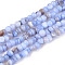 Natural Freshwater Shell Dyed Beads Strands, Rondelle, Cornflower Blue, 2~3.5x1~3mm, Hole: 0.8mm, about 162~169pcs/strand, 14.96~15.35''(38~39cm)