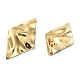 Серьги-гвоздики из нержавеющей стали 201 с ионным покрытием (IP) EJEW-K270-14G-2