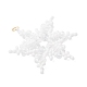 Подвески-снежинки из стеклянных бусин PALLOY-MZ00890-02-3