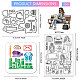 Женская тематика наборы инструментов для скрапбукинга своими руками DIY-GL0003-266-2