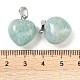Природные подвески амазонит G-J386-H16-P-3