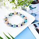 Натуральный цветок амазонитовые бусины пряди&nbsp;G-OC0001-44-7