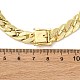 9 мм латунные кубинские звенья цепи ожерелья NJEW-Q051-01G-5