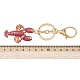 Брелок-подвеска в форме лобстера из сплава KEYC-P022-01G-4
