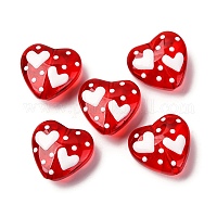 Стеклянные эмалевые бусины&nbsp;GLAA-Q125-01A-06