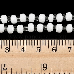 Непрозрачное стекло бисер нитей&nbsp;GLAA-P076-01C-09