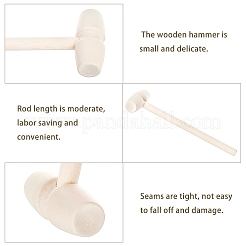 Мини деревянный молоток&nbsp;TOOL-CA0001-02