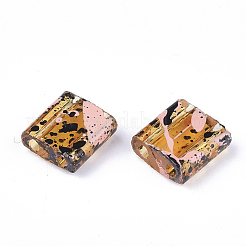 Прозрачные стеклянные бусы с 2 отверстием&nbsp;SEED-S023-30C-03