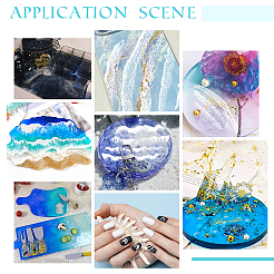 4 лист 4 стильных 5D-наклеек для дизайна ногтей STIC-OC0001-04