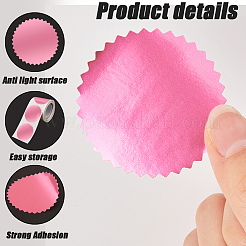 Бумажные самоклеящиеся пустые наклейки с зубчатыми краями DIY-WH0504-151G