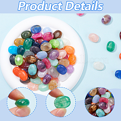 100 шт. Имитация драгоценных камней акриловые бусины&nbsp;OACR-SP0001-05B