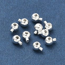 Зажимные бусины из латуни&nbsp;KK-H532-27S-02