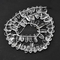 Природных кристаллов кварца бисер нитей G-Z091-A20